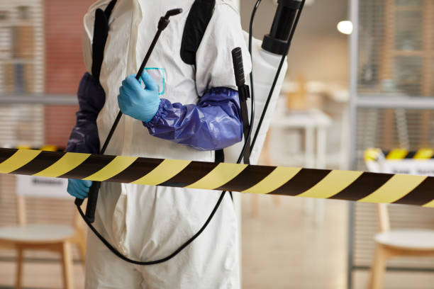 Professional Biohazard technician working in Sparta, MI